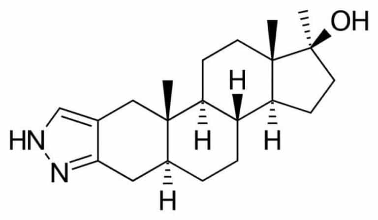 Stanozolol formula