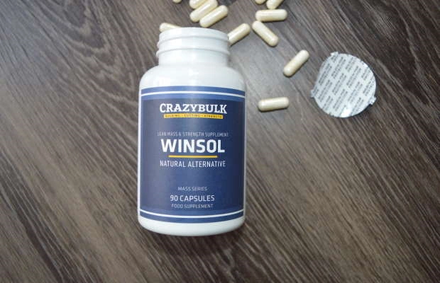 Winsol bottle and pills