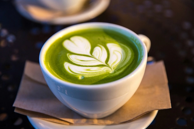 Matcha tea latte